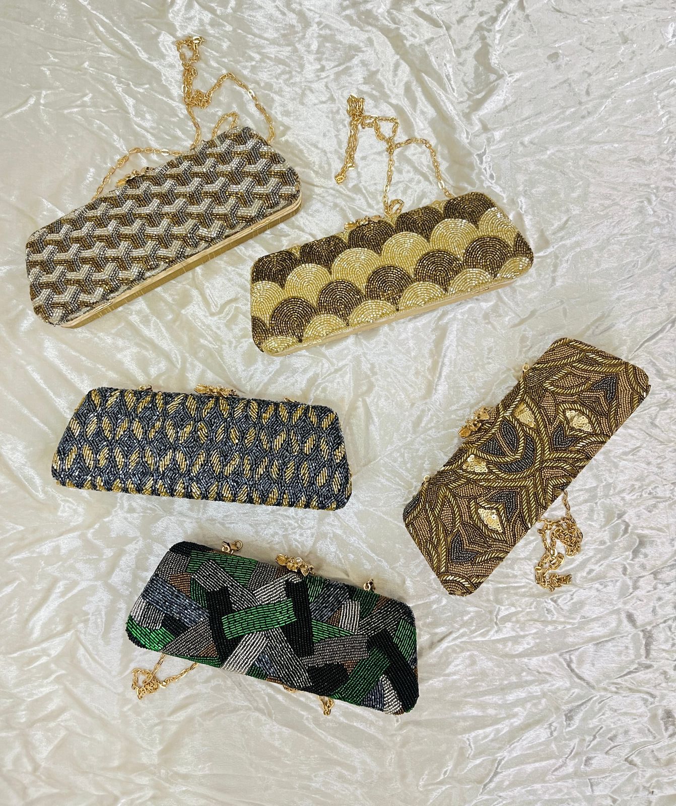 Elegant Beaded Clutches