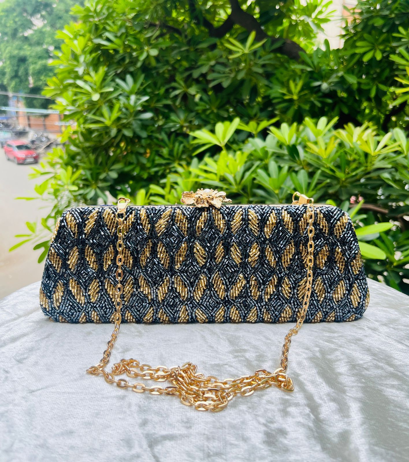 Elegant Beaded Clutches