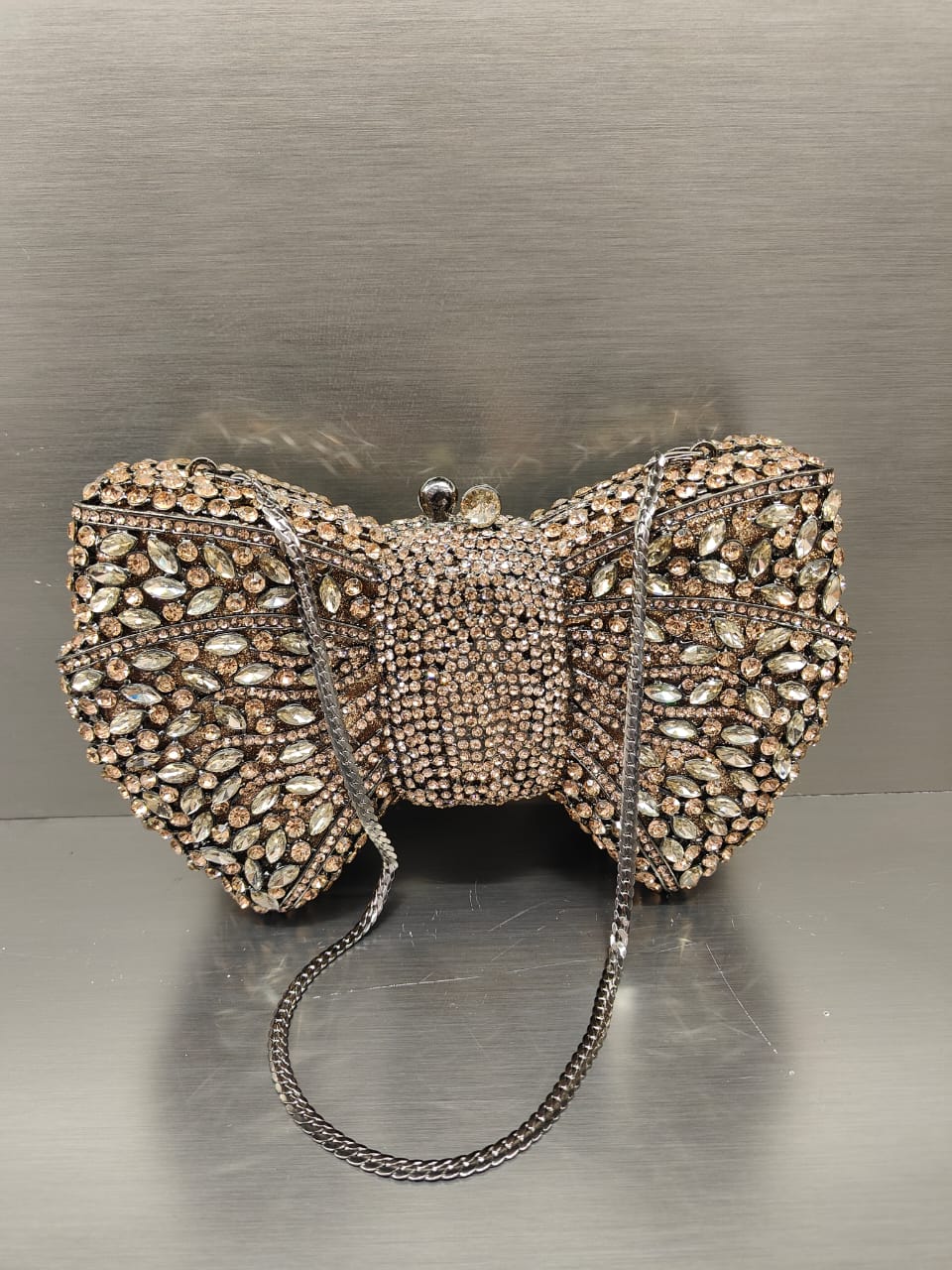 Crystal Bow Minaudière
