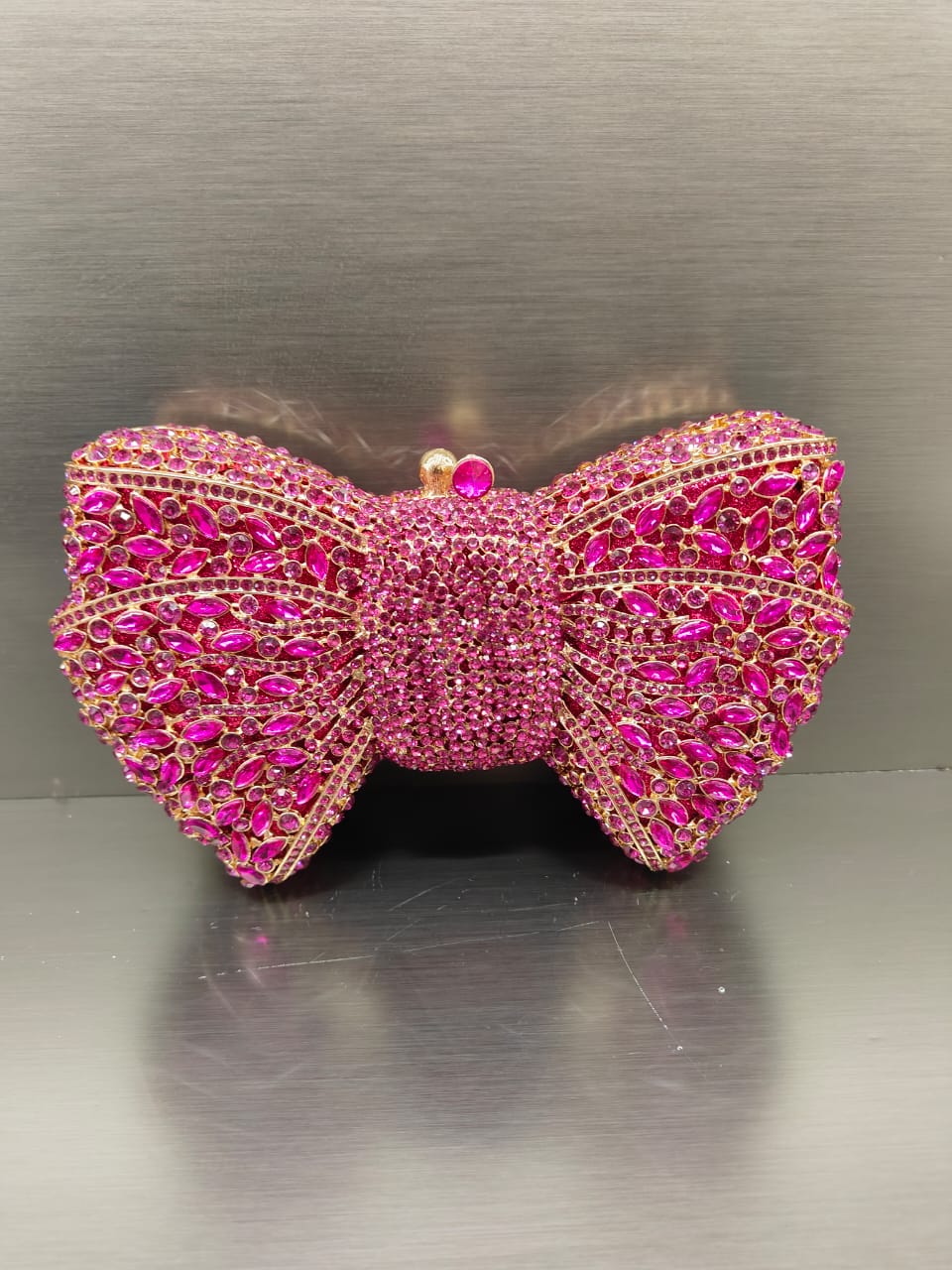 Crystal Bow Minaudière