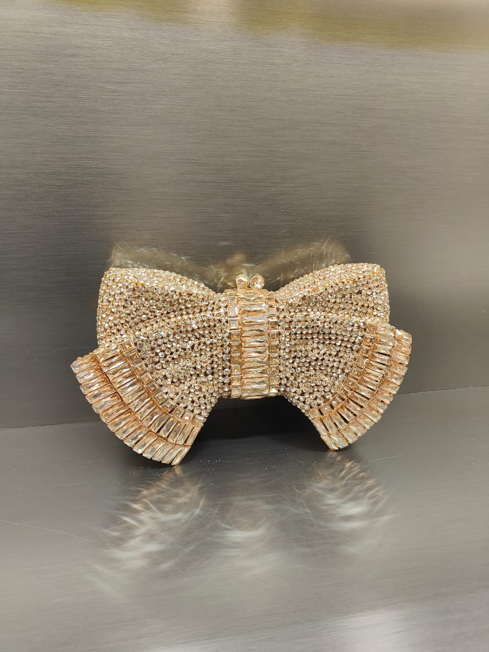 Crystal Bow Minaudière